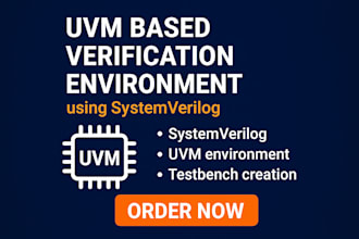 provide uvm based verification environment using system verilog