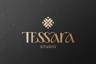design a modern luxury and minimalist logo