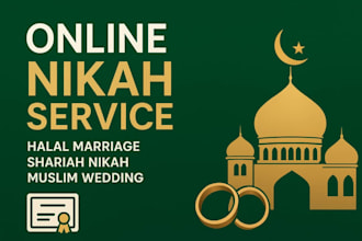 arrange your online nikah with trusted witnesses