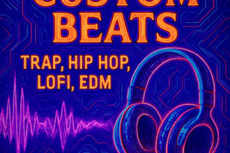 professional unique beats trap hip hop rnb lofi pop edm