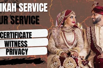 do nikah online officiate at comfort of your home an imam