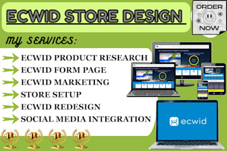 setup design your ecommerce website, esty store, godaddy