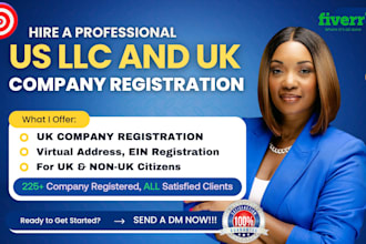 uk ltd company registration, US llc registration, llc setup and virtual address