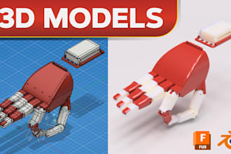 make 3d models, 3d printing, prototypes