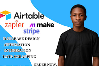 setup airtable automation, airtable make, airtable integration, airtable zapier