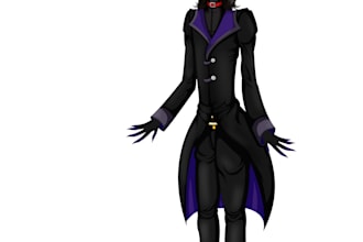 draw your beautiful or handsome oc
