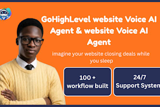 setup gohighlevel voice ai agent website, voice ai chatbot ghl website voice ai