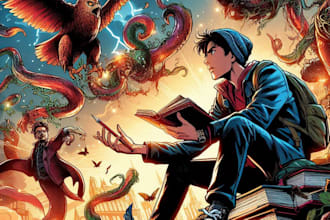 create graphic novels and comic book