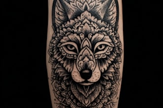 create a tattoo design of tattoo