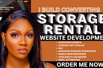 build a powerful self storage rental website with online bookings and payments