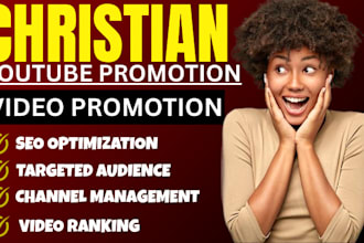 do professional christian youtube promotion