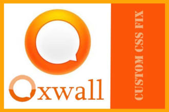 fix your css and jquery related problem to oxwall application