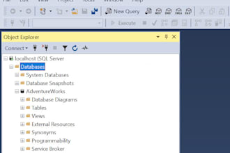 help you with sql queries, database design and normalization