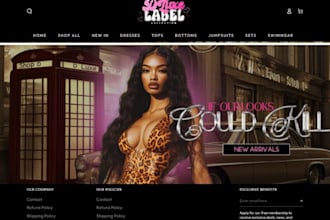 clothing shopify store shopify fashion website promote clothing store