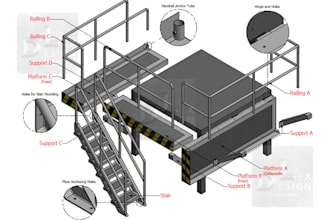 create fabrication ready drawings and 3d models
