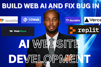 build durable ai 10web website webwave 10web vercel deployment ecommerce website