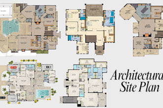 do architectural site plan master plan for real estate plot plan city permit