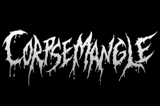 design a unique rock metal typography band logo