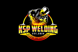create high quality and beautiful welding logo design
