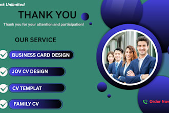 professional resume design and CV design on canva