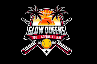 create exclusive and marvelous softball logo design