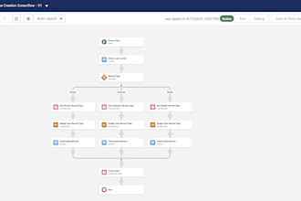 build or fix salesforce flows and advanced automation