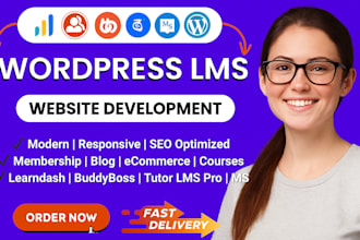 wordpress membership wordpress lms website tutor lms pro learndash masterstudy