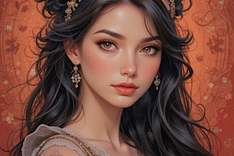 do a disney portrait