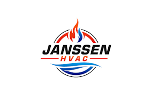 create fresh update small growing heating cooling logo