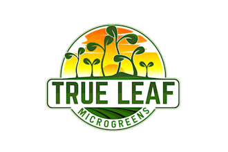 create wonderful and excellent microgreen logo design