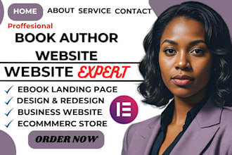 build book author website, children book website, ebook website, author website