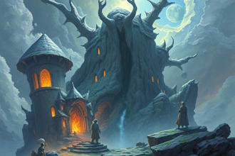 create stunning fantasy illustrations