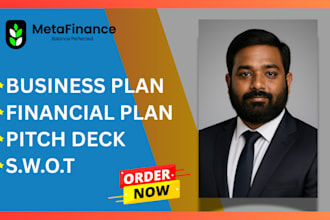 develop customized business plans and financial forecasts