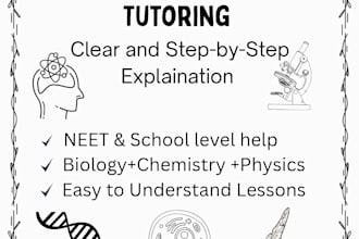 explain your biology, chemistry and physics problems