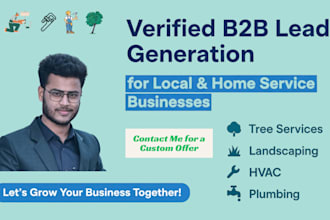 b2b lead generation for tree, landscaping, local services
