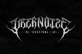 design a bold and edgy metalcore logo for your band or merch