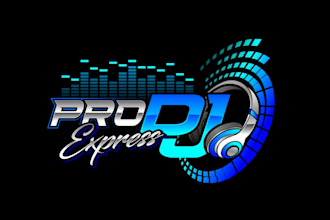 create graceful and fantastic dj logo design
