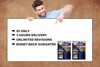 design professional product flyers, custom flyers, rack cards, and product sheet