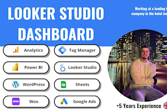 create professional dashboards in looker studio