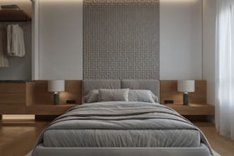 do personalized bedroom interior design realistic 3d rendering