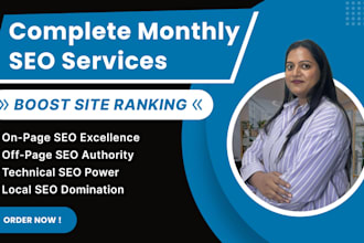 do complete SEO optimization, link building and technical analysis