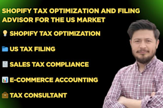 do shopify tax optimization and filing advisor for US market