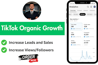 grow your tiktok account with organic content strategy