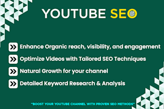 optimize yt videos by SEO with titles and tags