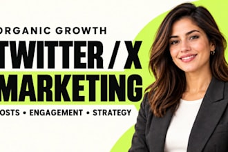 do organic twitter x marketing and promotion to grow real x followers