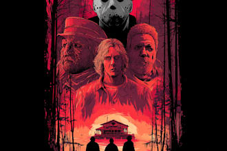 design t shirt for a band and merch