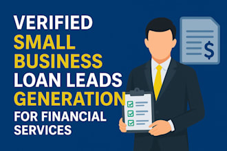 verified small business loan leads generation for financial services