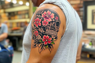 do traditional or old school tattoo designs for you