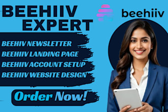 beehiiv setup beehiiv newsletter beehiv landing page