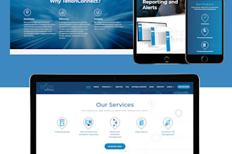 create strategic website copy and custom web page mockups